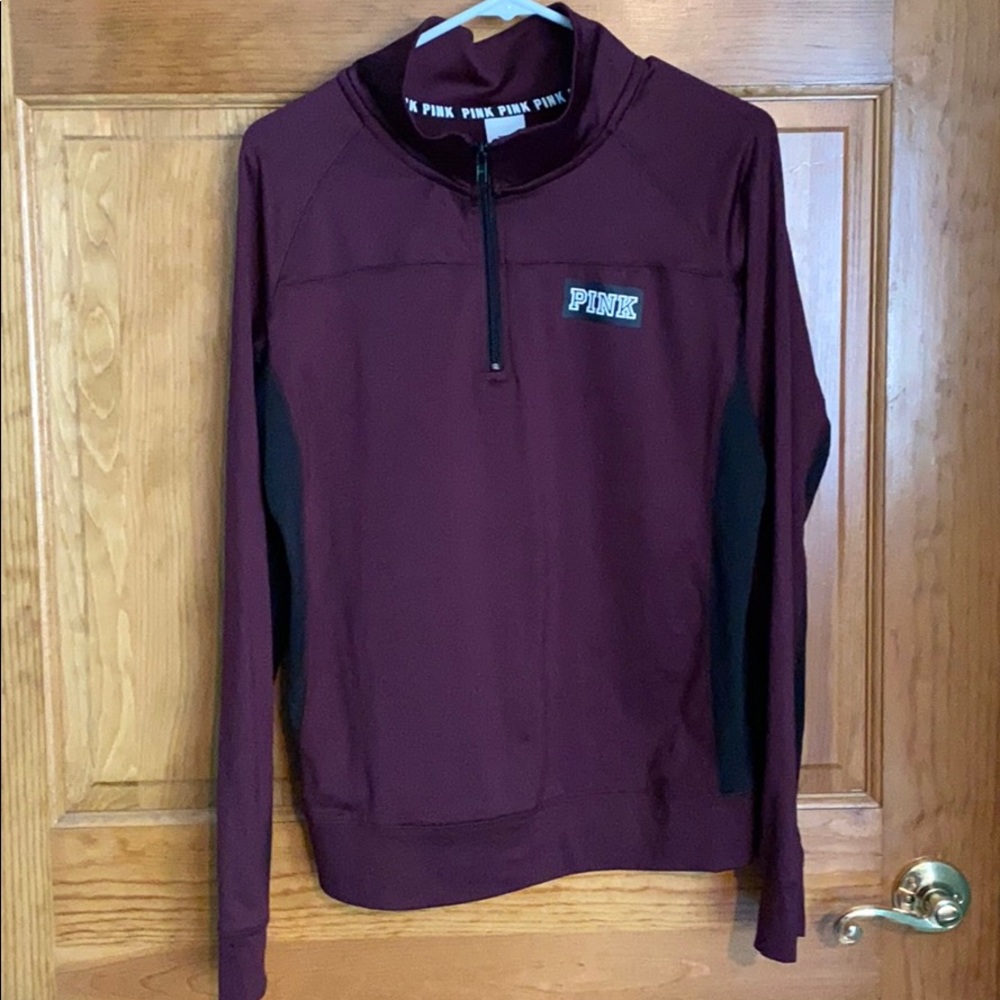 Maroon pink sweatshirt